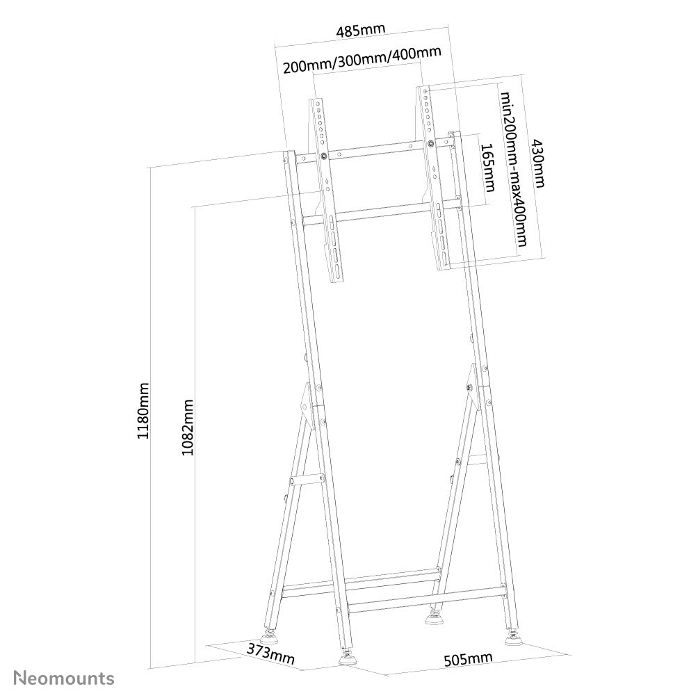 Flat Screen Floor Stand (height: 108 cm)