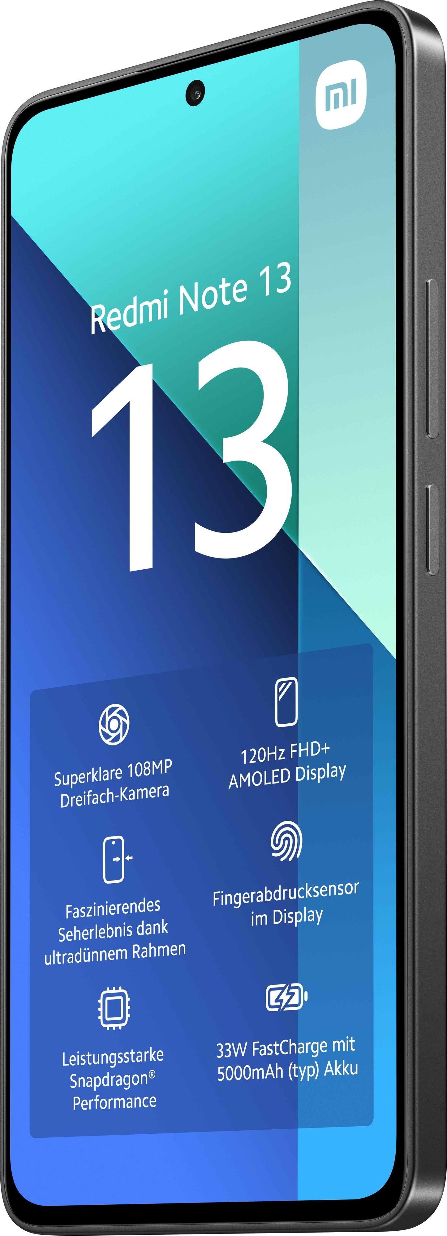 Xiaomi Redmi Note 13 4G 8GB RAM 256GB ROM - Midnight Zwart