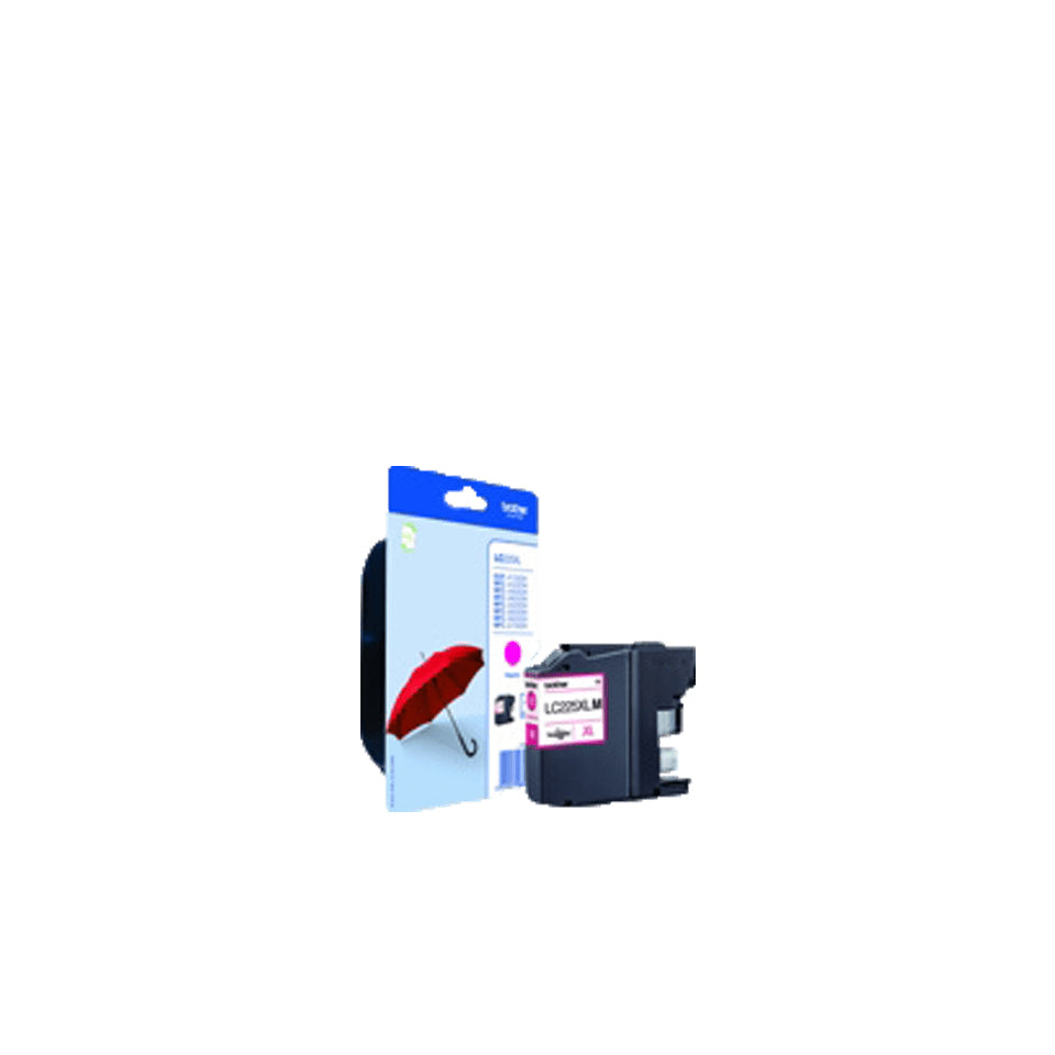 BROTHER LC-225XL inktcartridge magenta high capacity 1-pack blister zonder alarm
