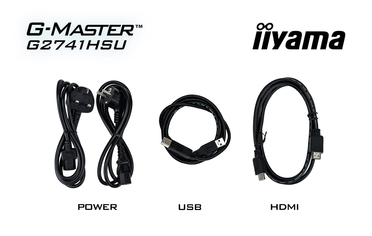 IIYAMA 27WIDE LCD, G-Master Black Hawk, 1920 x 1080, 144 Hz IPS panel, LED Bl., Freesync, USB-Hub(2xOut v2.0), 350 cd/m², 1500:1 Static C