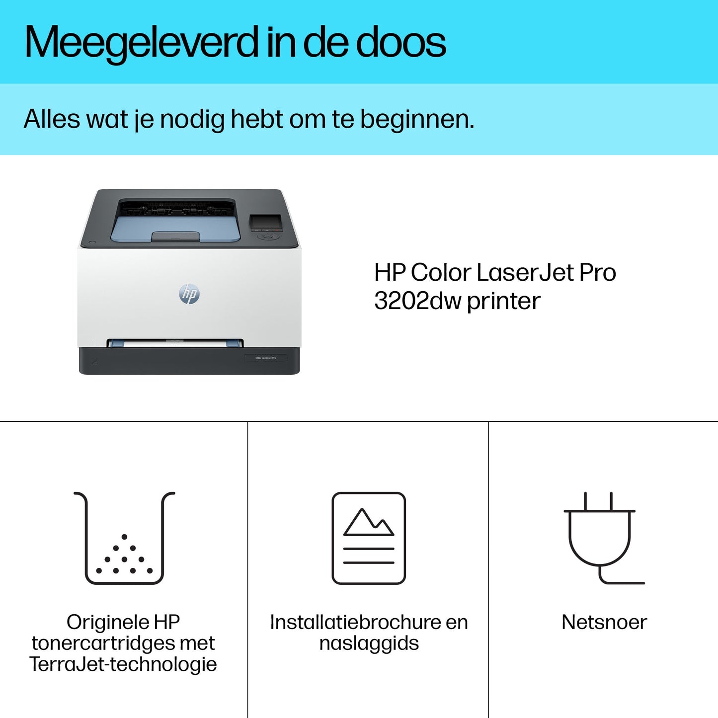 HP Color LaserJet Pro 3202dw 25ppm Printer