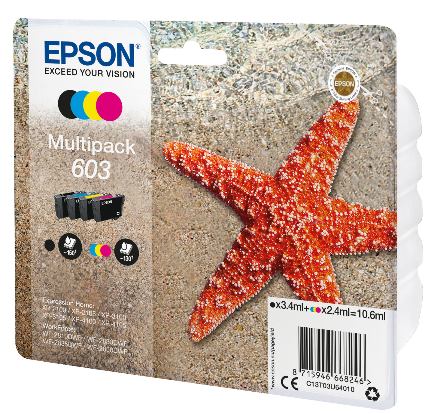 Multipack 4-colours 603 Ink