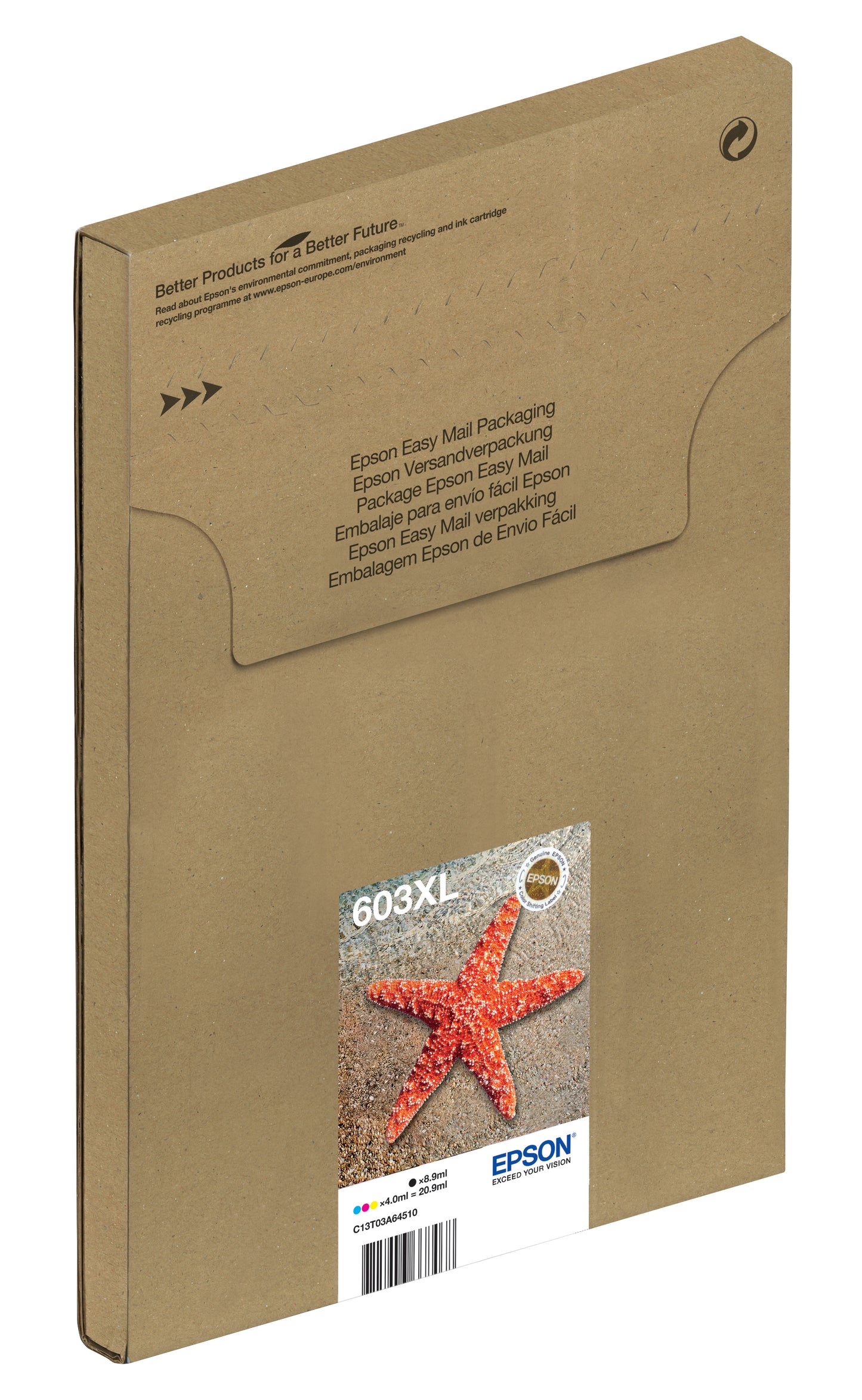 Multipack 4-colours 603XL EasyMail