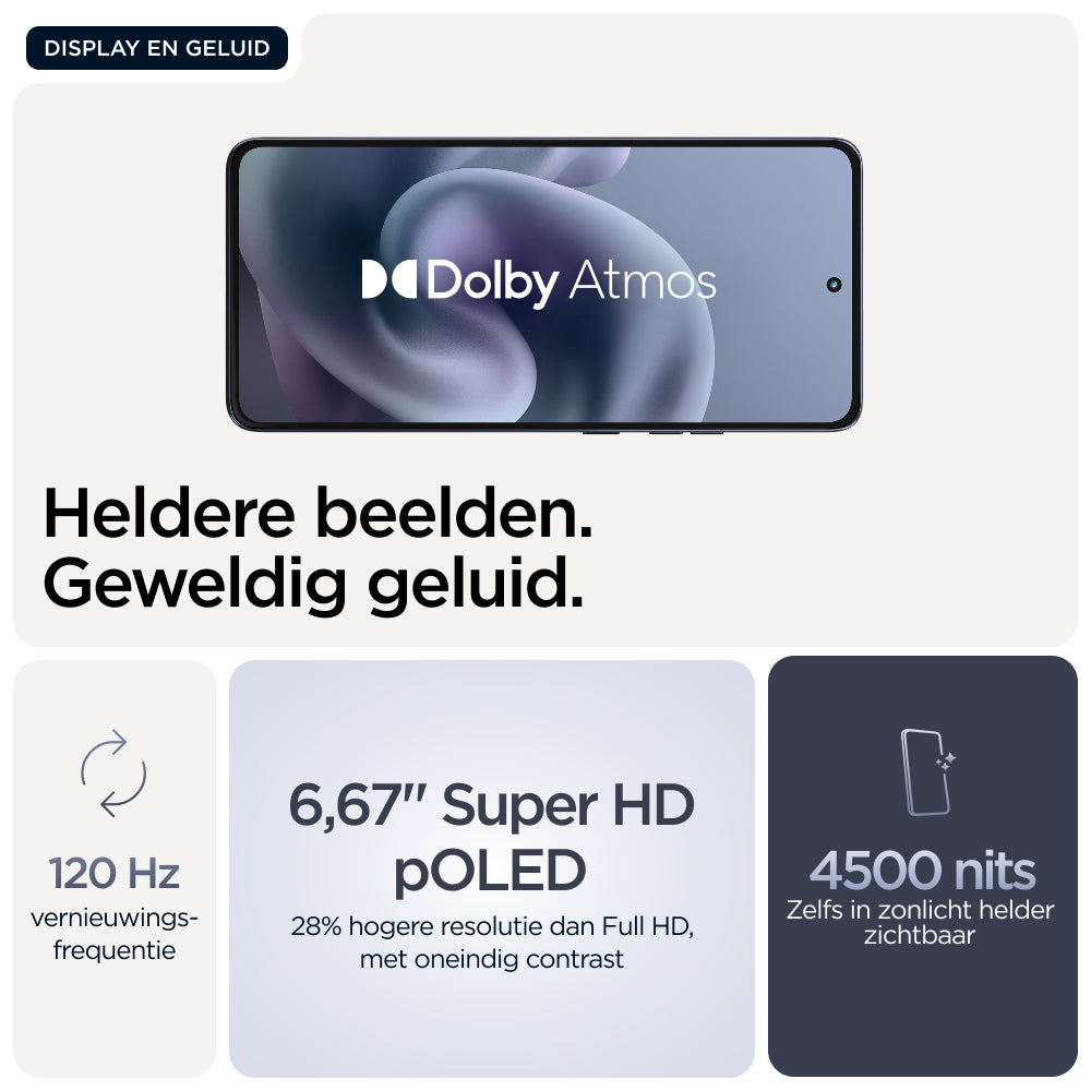 Motorola Moto G86 5G - Spellbound Gray