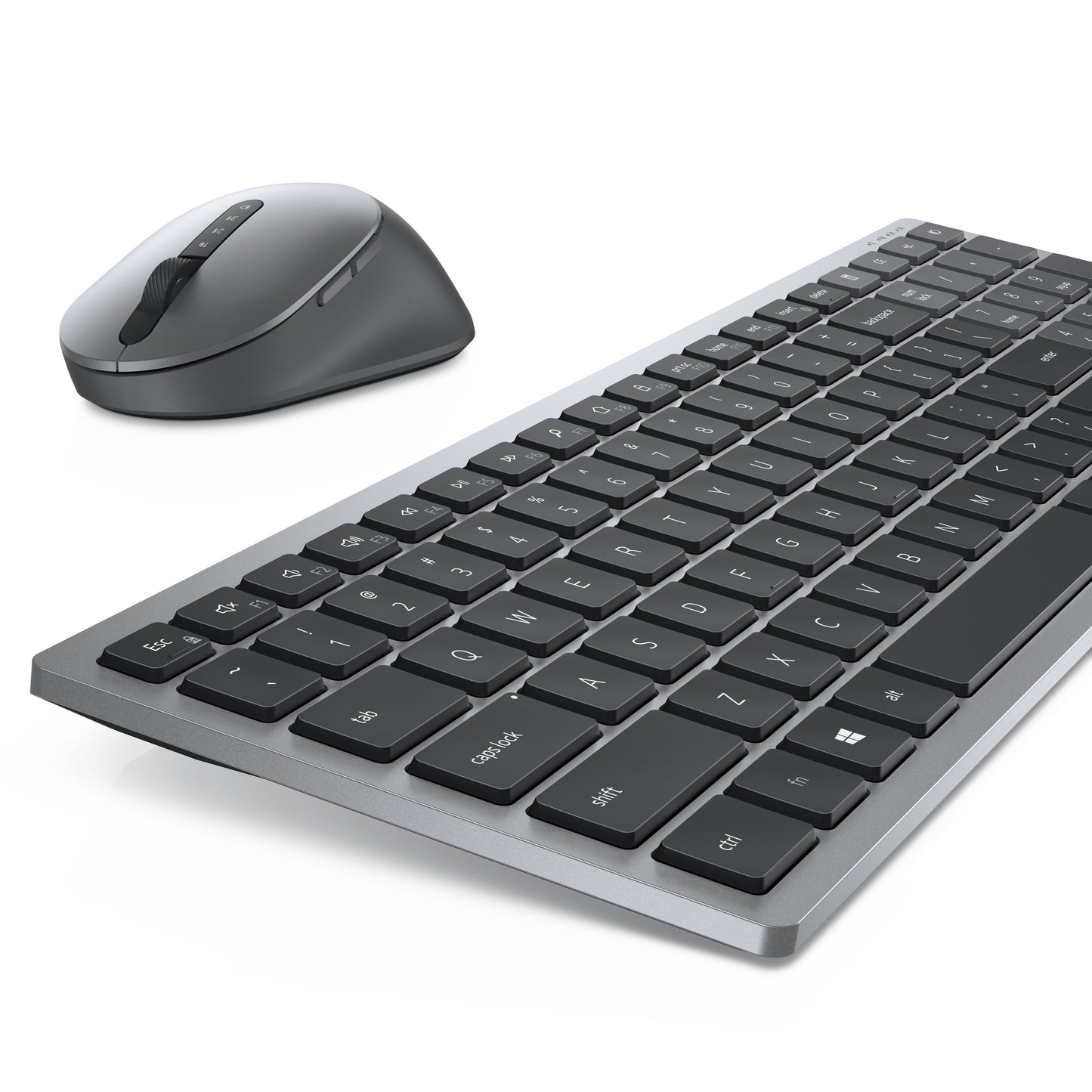 Dell Multi-Device Wireless Keyboard andMouse - KM7120W - Belgian