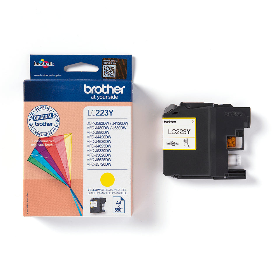 Brother LC223Y inktcartridge geel