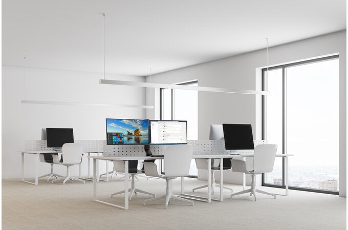 Space Saving Monitor Arm Dual K55513WW