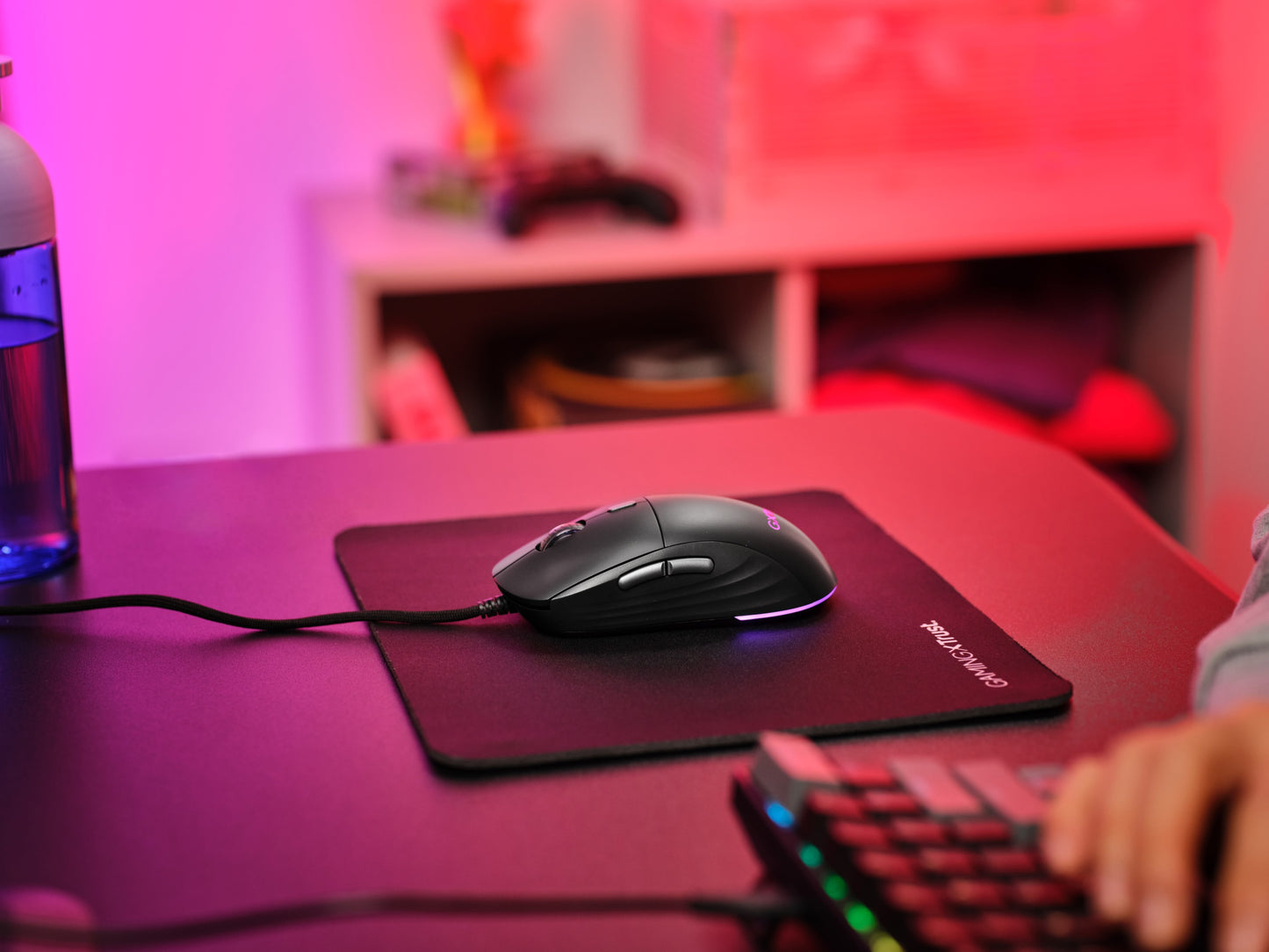 Trust GXT925 REDEX II LIGHTWEIGHT MOUSE Zwart