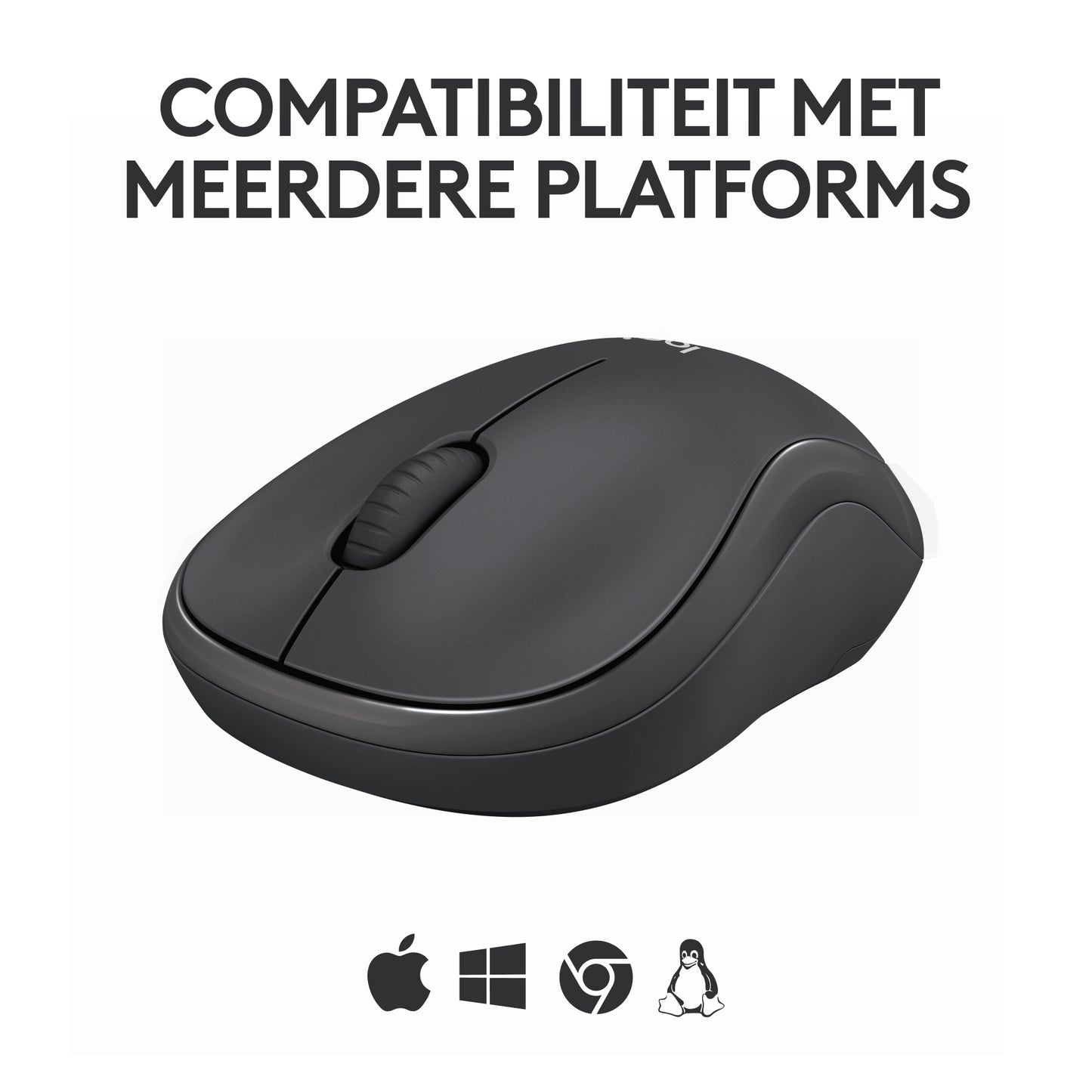 Logitech M240 Stille Bluetooth Muis, 18 maanden batterijduur, voor Windows, macOS, ChromeOS, Compatibel met PC, Mac, Laptop, Tablets - Graph