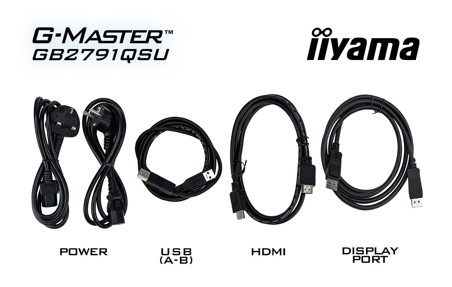 IIYAMA GB2791QSU-B1 G-Master Gold Phoenix 27inch Fast IPS QHD 320Hz 350cd/m2 0.6ms 2xHDMI 2.1 DP USB 2x3.2+2xC Speakers 15cm Adj.