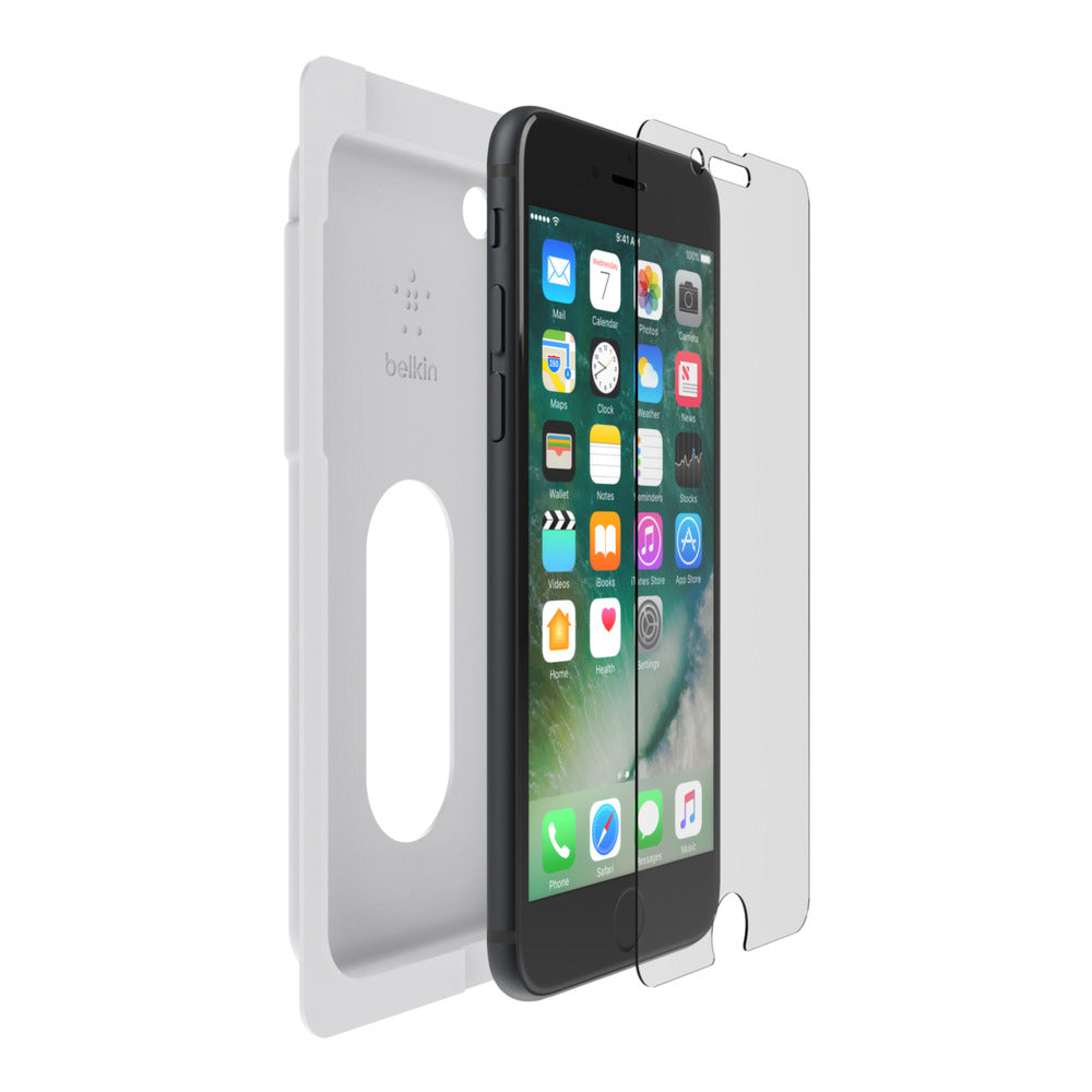 BELKIN ScreenForce Invisiglass Ultra Anti-Microbial Screen Protection for iPhone SE/8/7