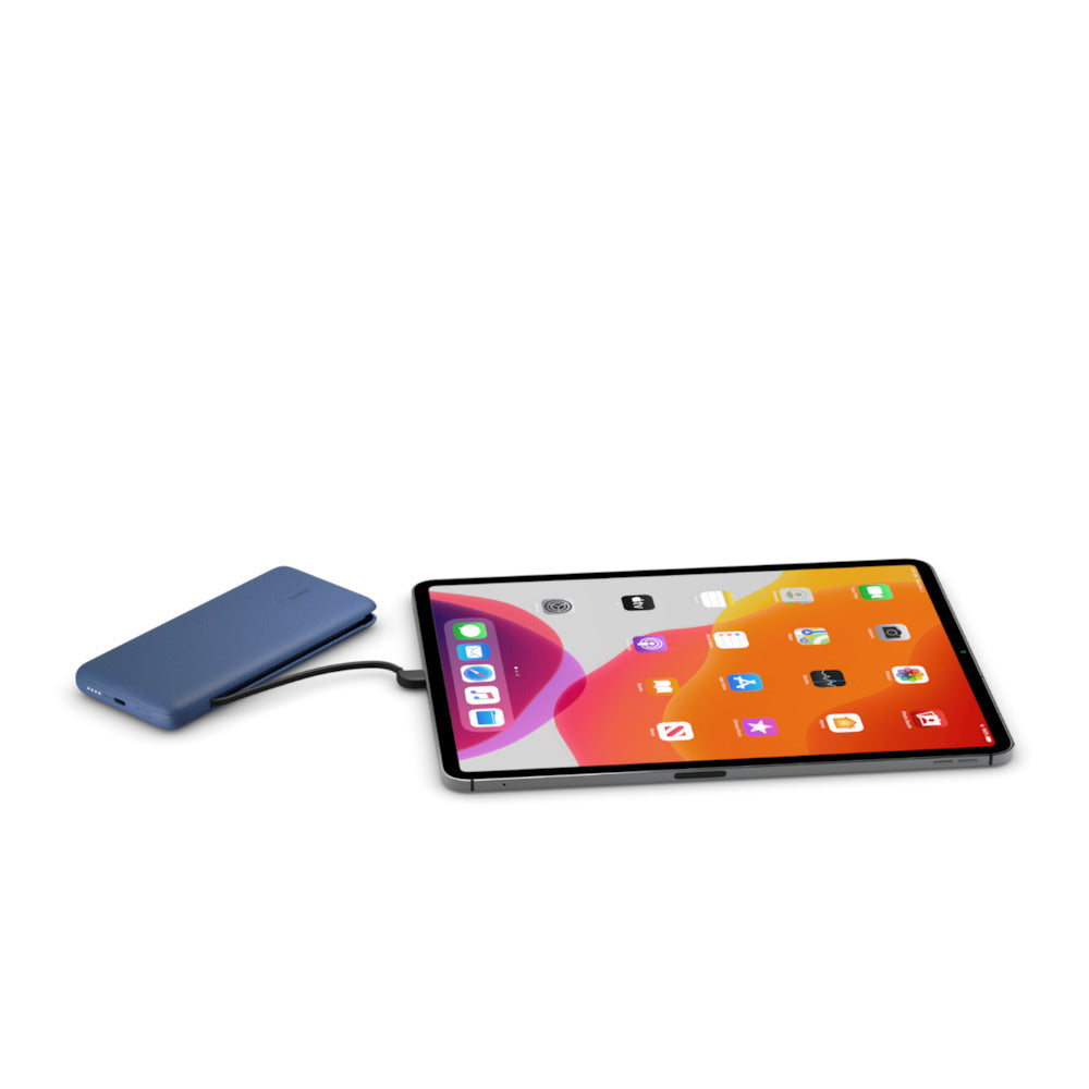 BELKIN 10K PD Power Bank with Integrated Cables USB-C and Lightning