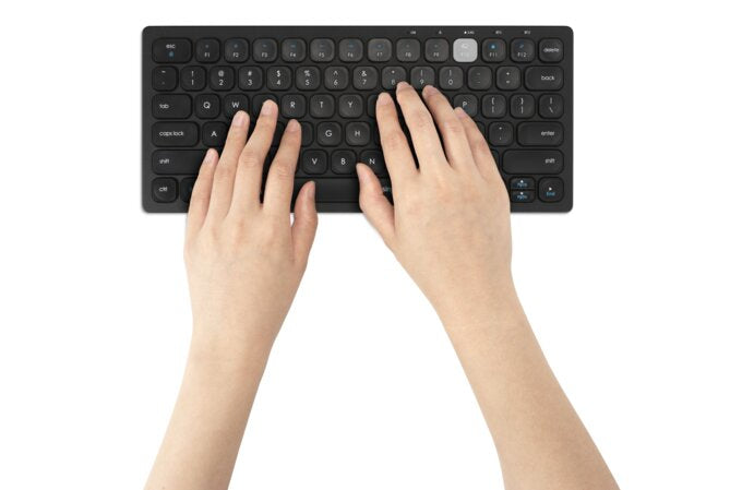 Dual Wireless Compact Keyboard - Black K75502BE