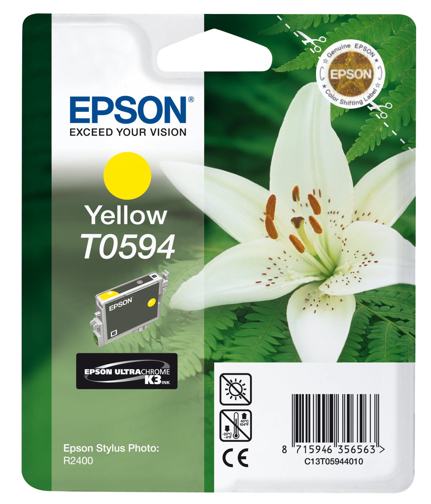 INK CART/YELLOW F STYLUS PHOTO R2400