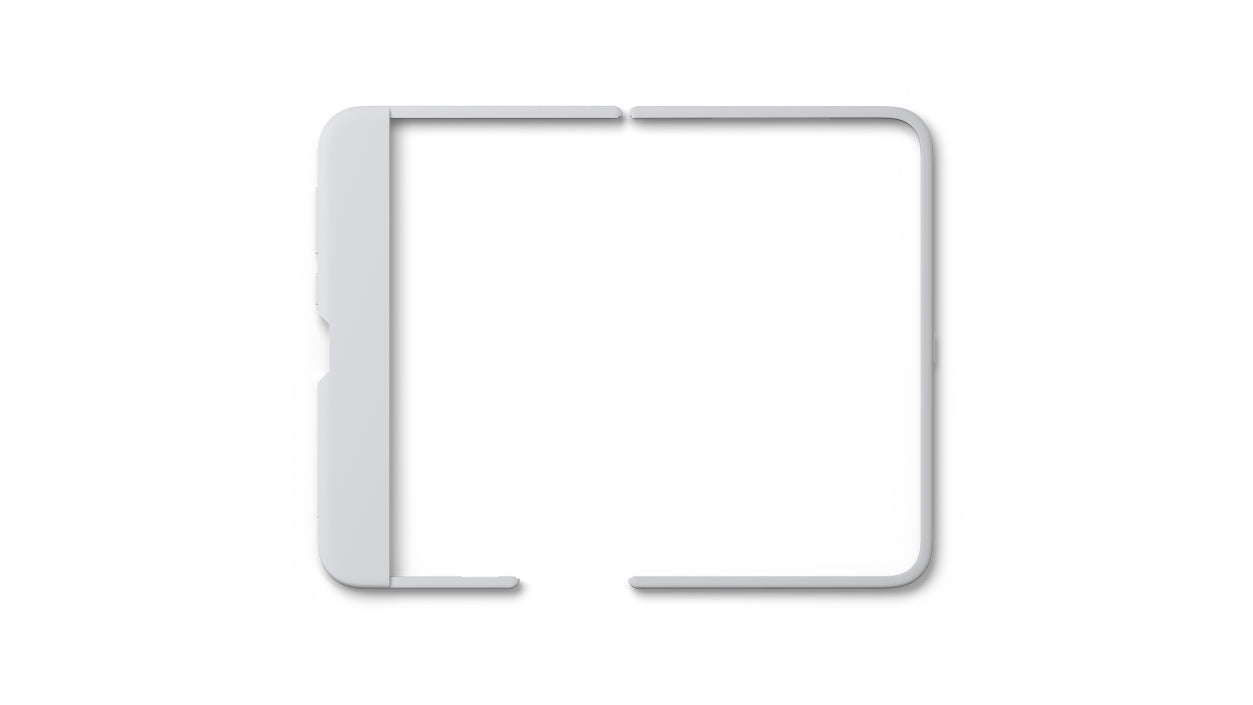 MS Surface Duo Bumper COMM SC EN/FR/DE/ES Glacier ASIA/EMEA 1 License