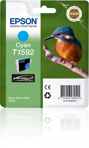 T1592 inktcartridge cyaan Stylus Photo R2000