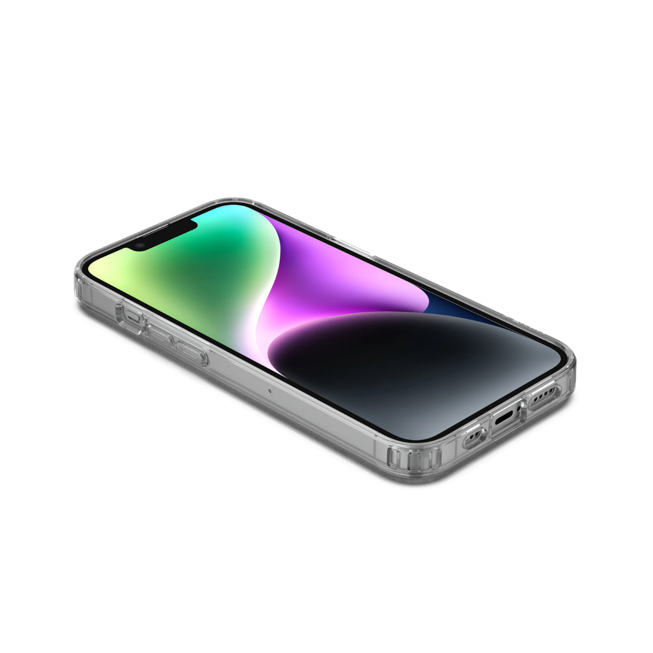 BELKIN SheerForce Magnetic Anti-Microbial Protective Case for iPhone 14 - clear