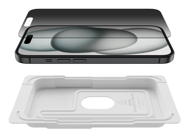 BELKIN ScreenForce Pro Invisiglass AM Screen Protector - iPhone 16/15/14 Pro