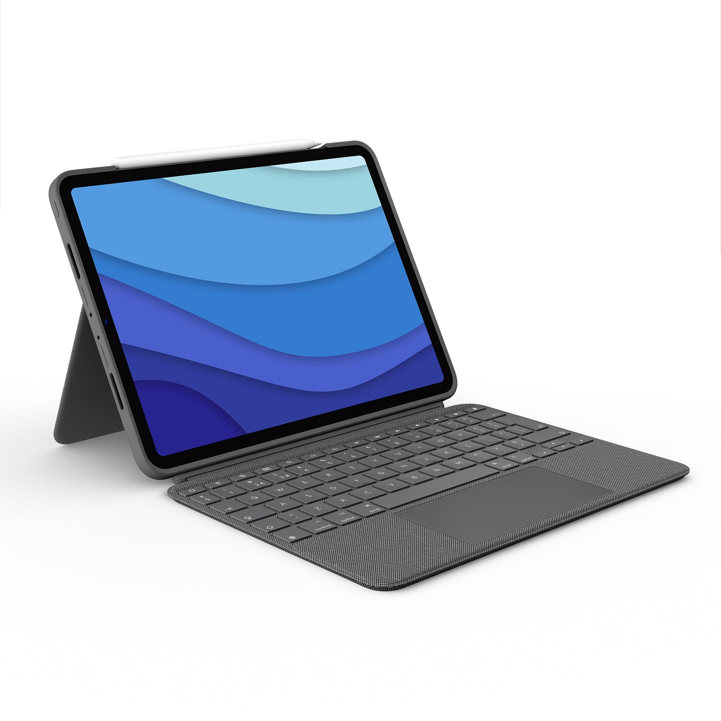 Logitech Combo touch - iPad Pro 11 inch (1,2,3,4 Gen) - Azerty - Grey