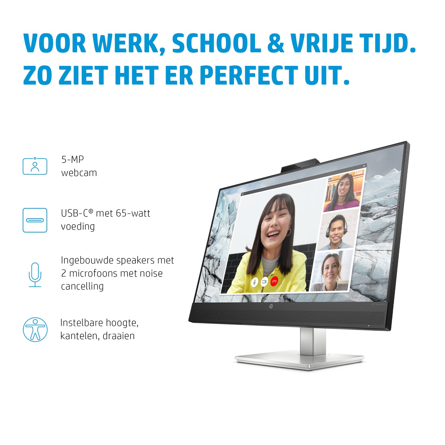 E27M 27IN DP/HDMI/USB/RJ45/1000:1/300/25 40Z29AA#ABB