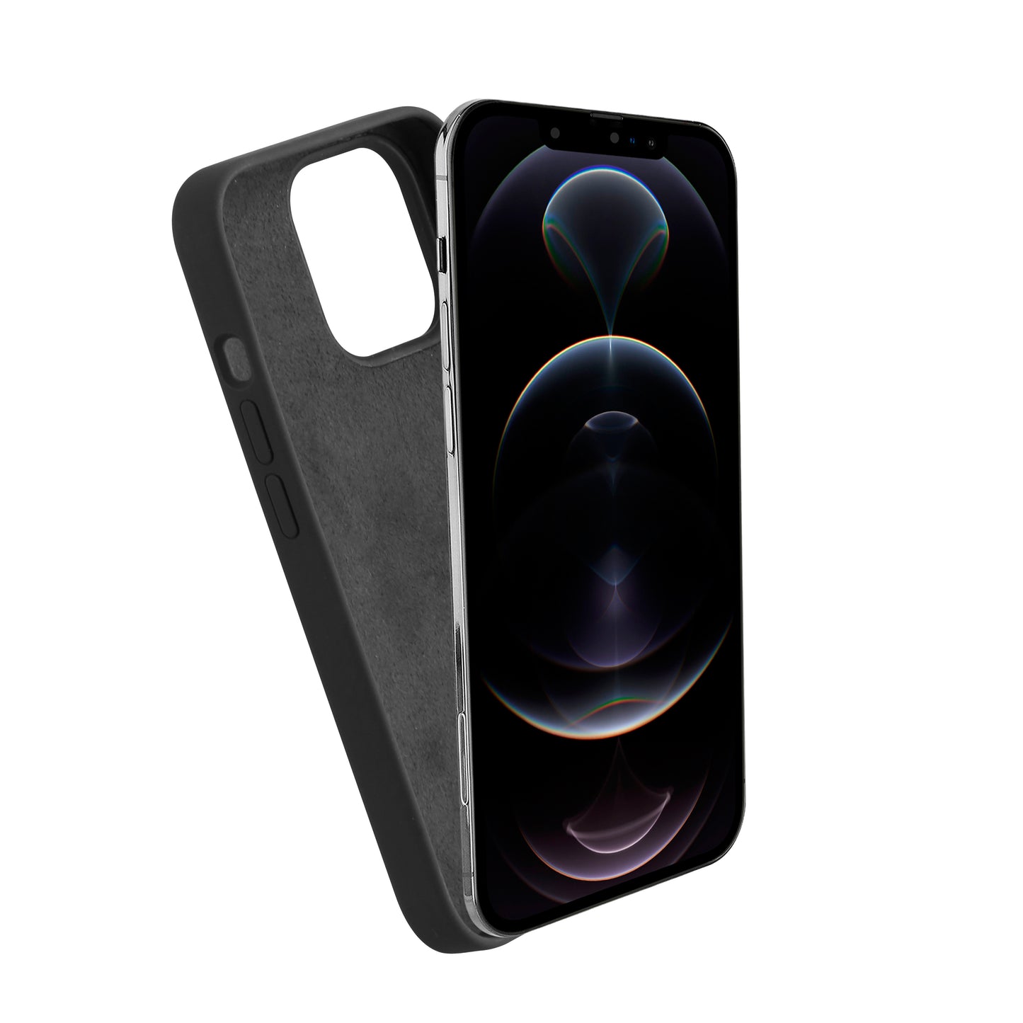 BeHello iPhone 13 Pro Max Liquid Silicone Case Black