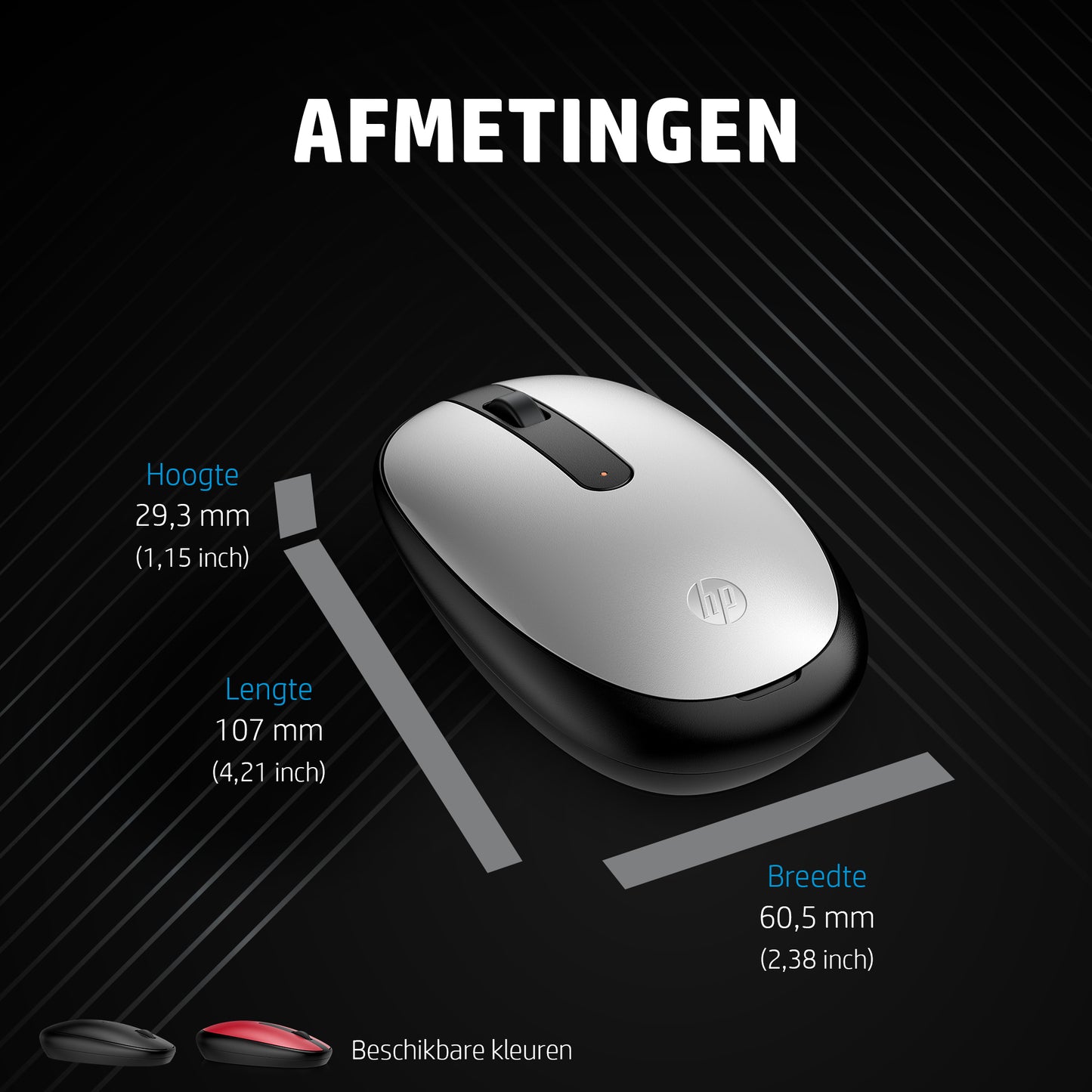 HP 240 Bluetooth Mouse Pike Silver