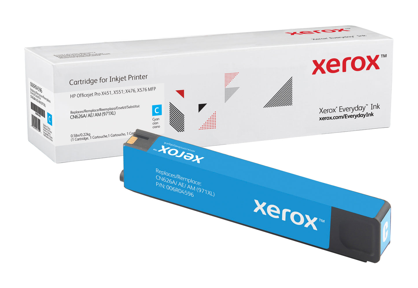 Everyday Cyan Cartridge compatible with 006R04596