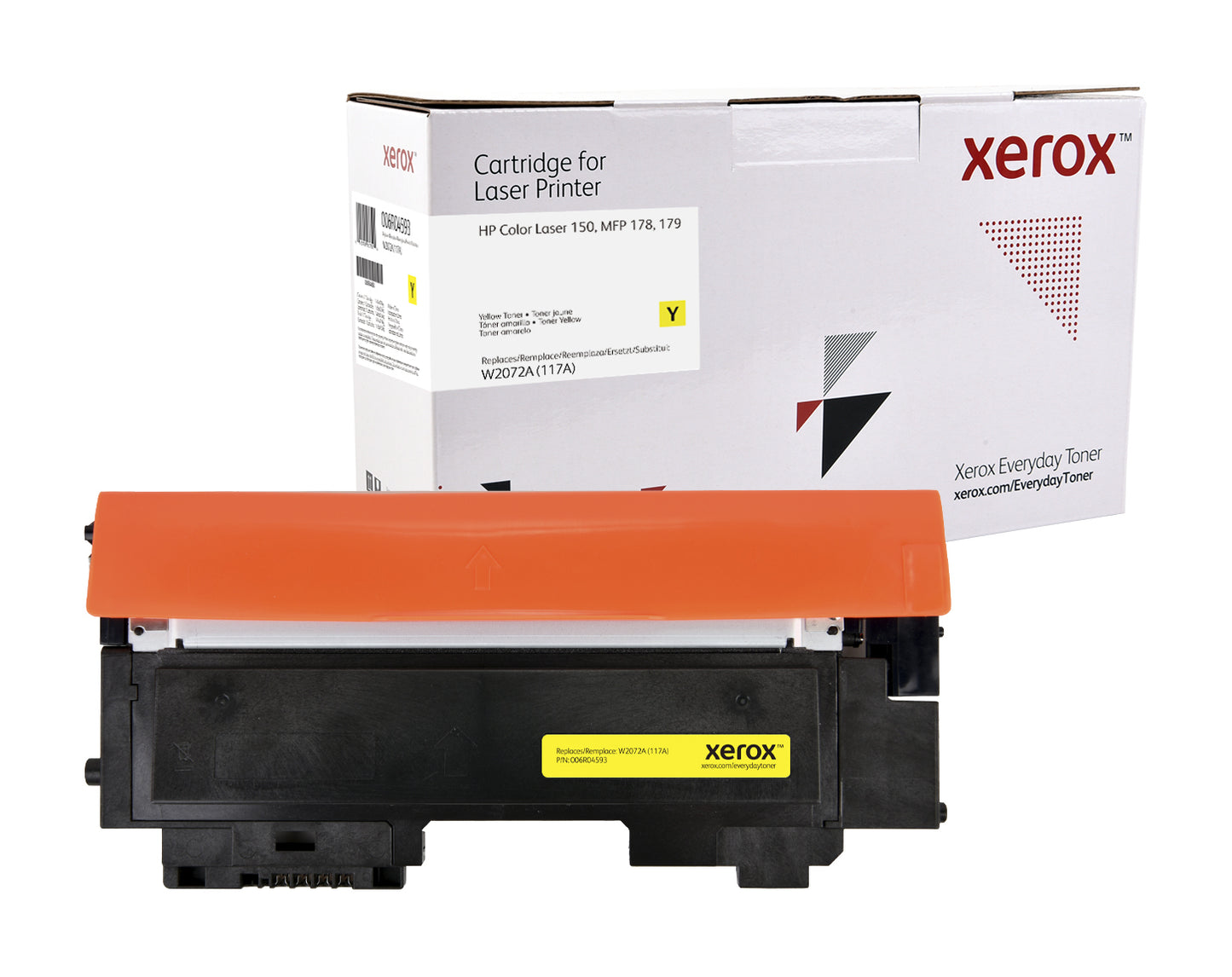 Everyday Yellow Toner compatible with Alternative to HP 006R04593