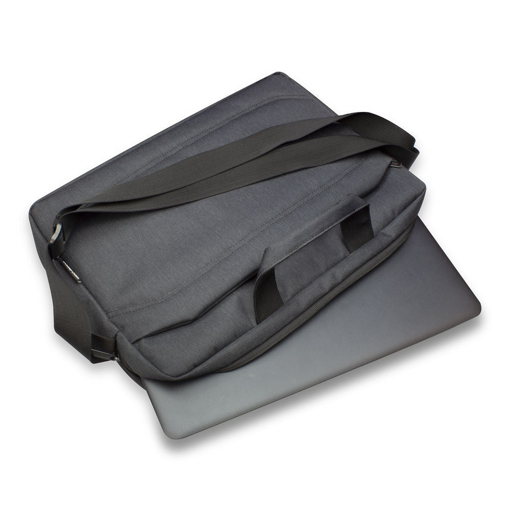 ACT Urban shoulder bag for laptops up to 15.6 made from recycled plastic bottles
