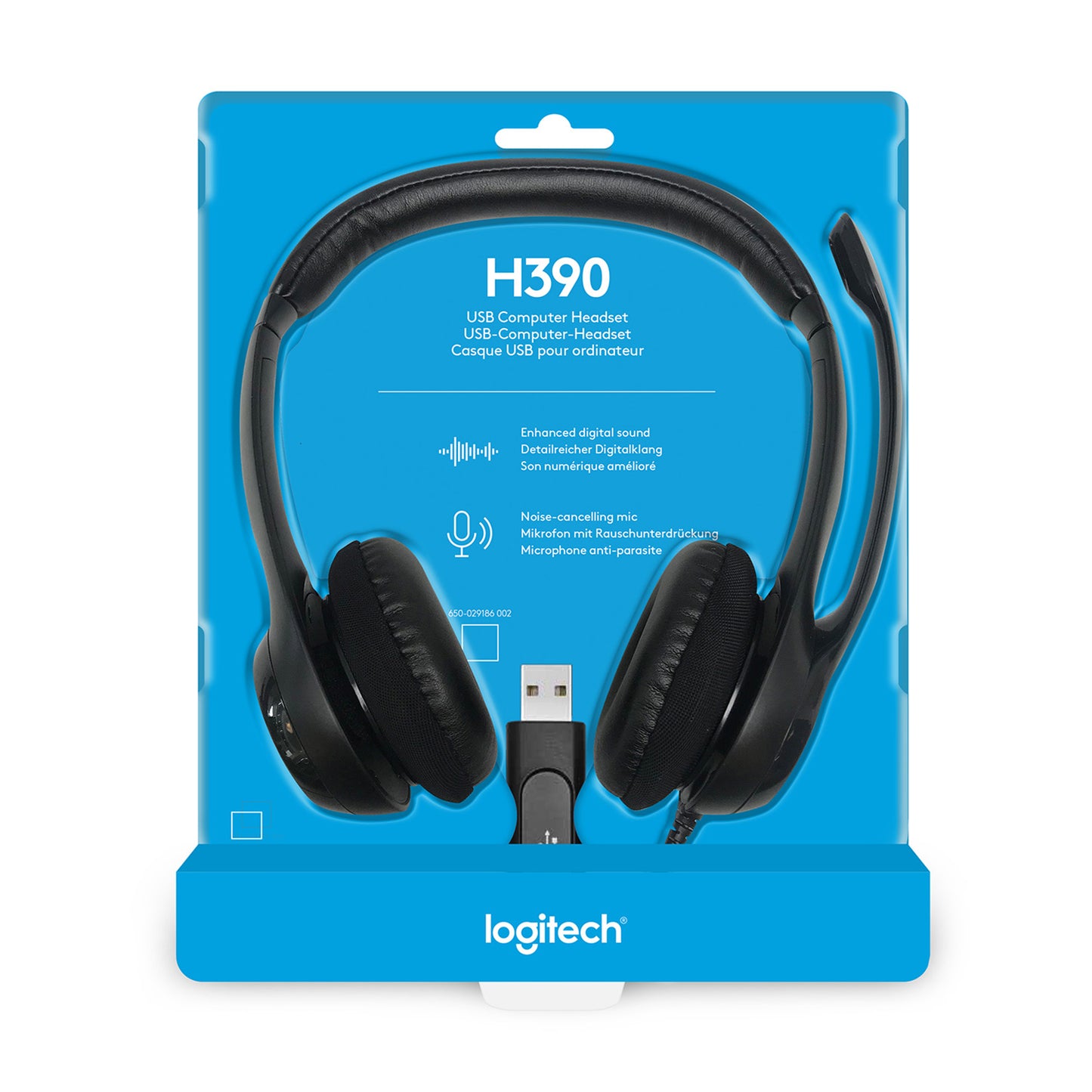 LOGITECH USB HEADSET H390