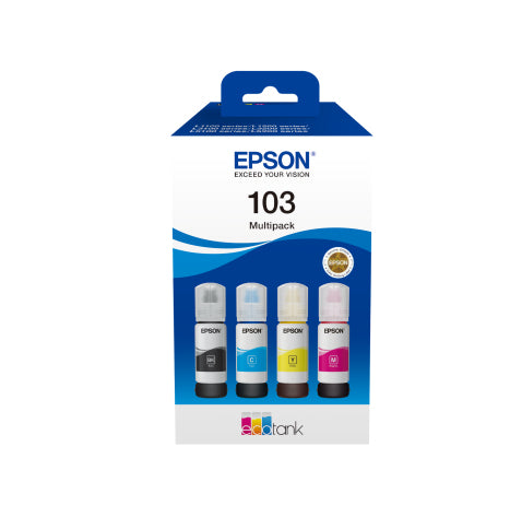 EPSON Ink Cartridge 103 EcoTank 4-colour Multipack L3110 L3111 L3150 L3151