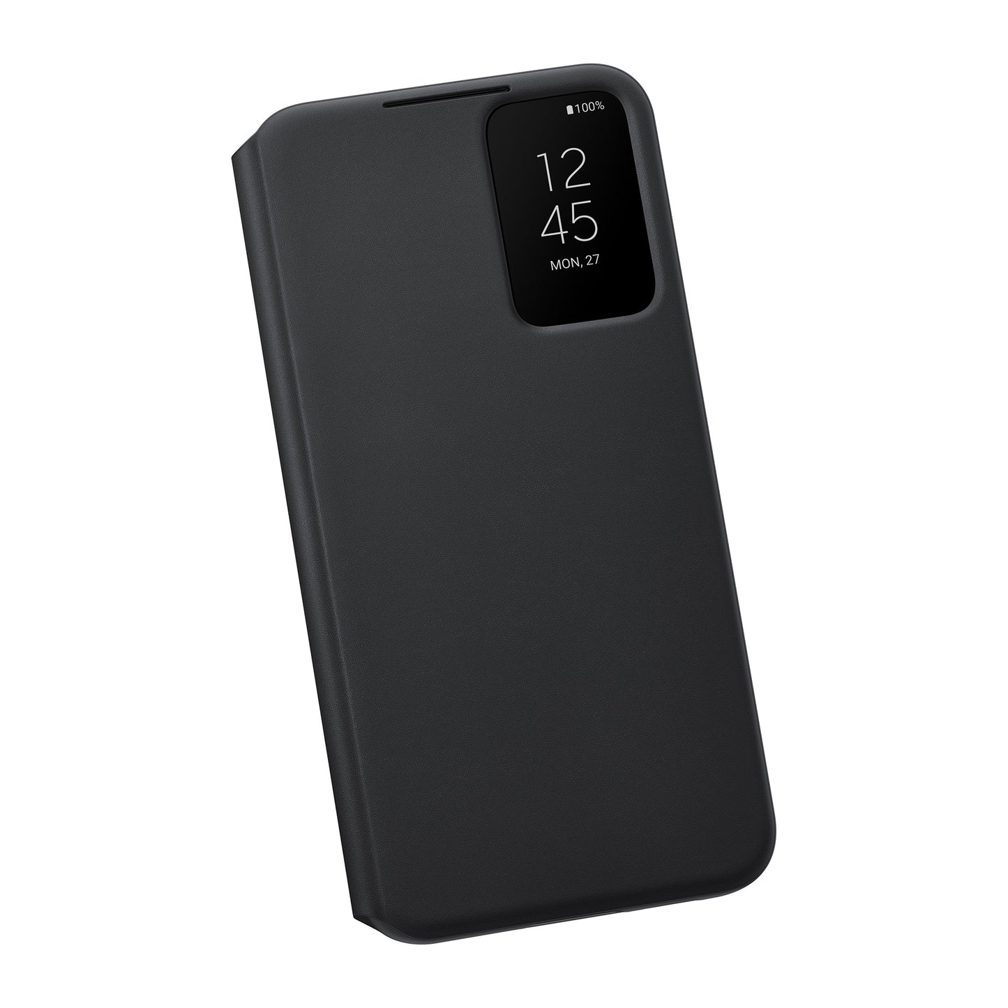 Samsung Clear View cover - black - for Samsung Galaxy S22+