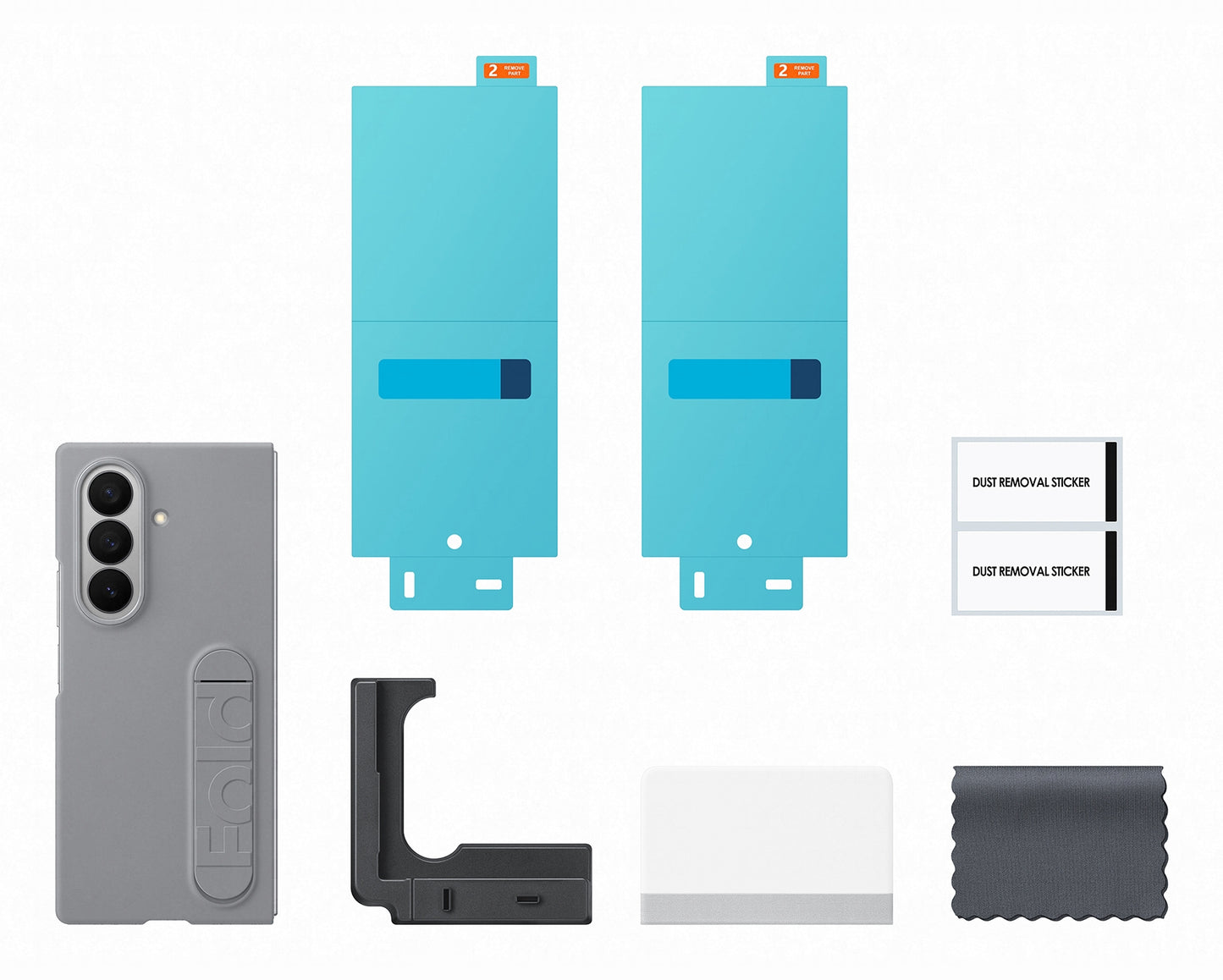 Samsung Silicone Case Fold7 Grijs