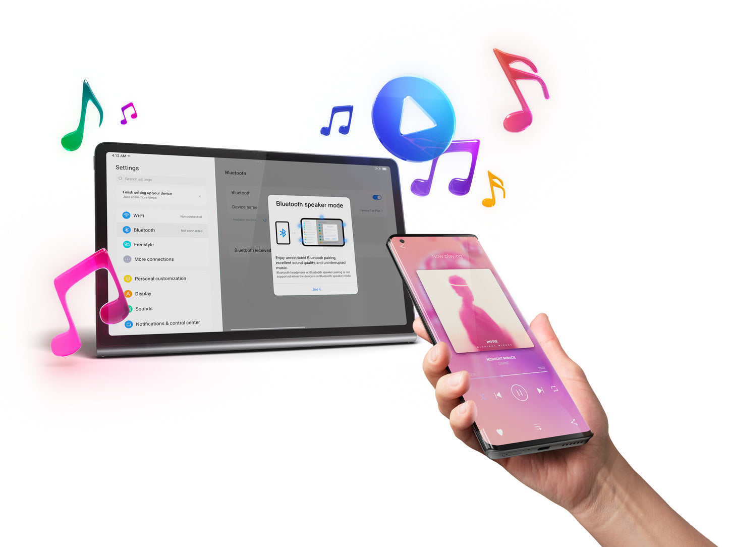 Lenovo Tab Plus 8GB + 256GB LunaGrey
