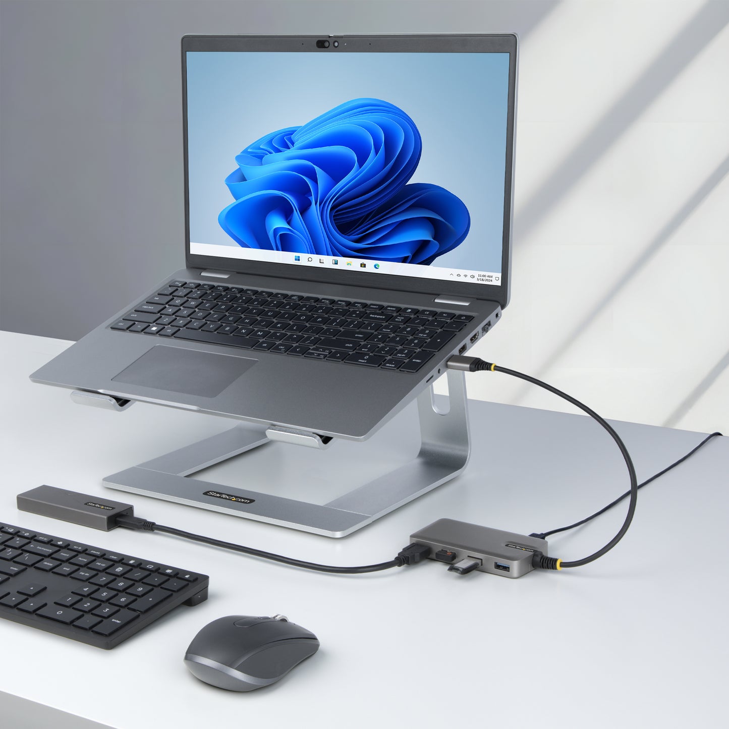 4-Port USB Hub 5Gbps Bus Powered 5G4AB-USB-A-HUB