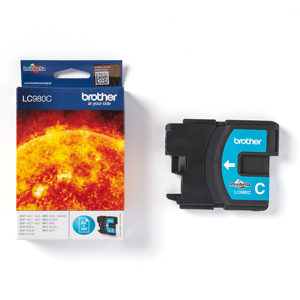 Brother LC980C inktcartridge cyaan