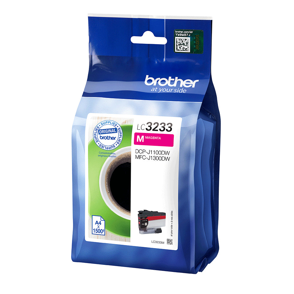 BROTHER LC-3233M Magenta Ink 1500 pages