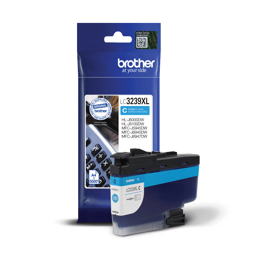 BROTHER LC-3239XLC CARTRIDGE Cyaan