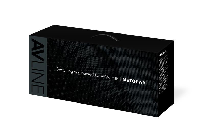 12-Port AV Line PoE+ Swt AVB Lic125 WPOE GSM4212P-111EUS