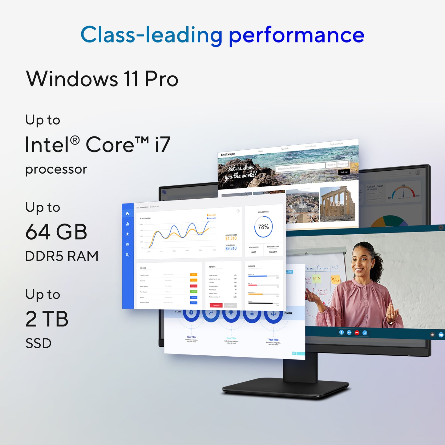 ASUS AIO P470VAKBPE072W, 27 FHD LCD, Intel Core i7-13620H, 16GB DDR5, 1TB NVMe PCIe SSD, Intel UHD Graphics, W11H, Zwart