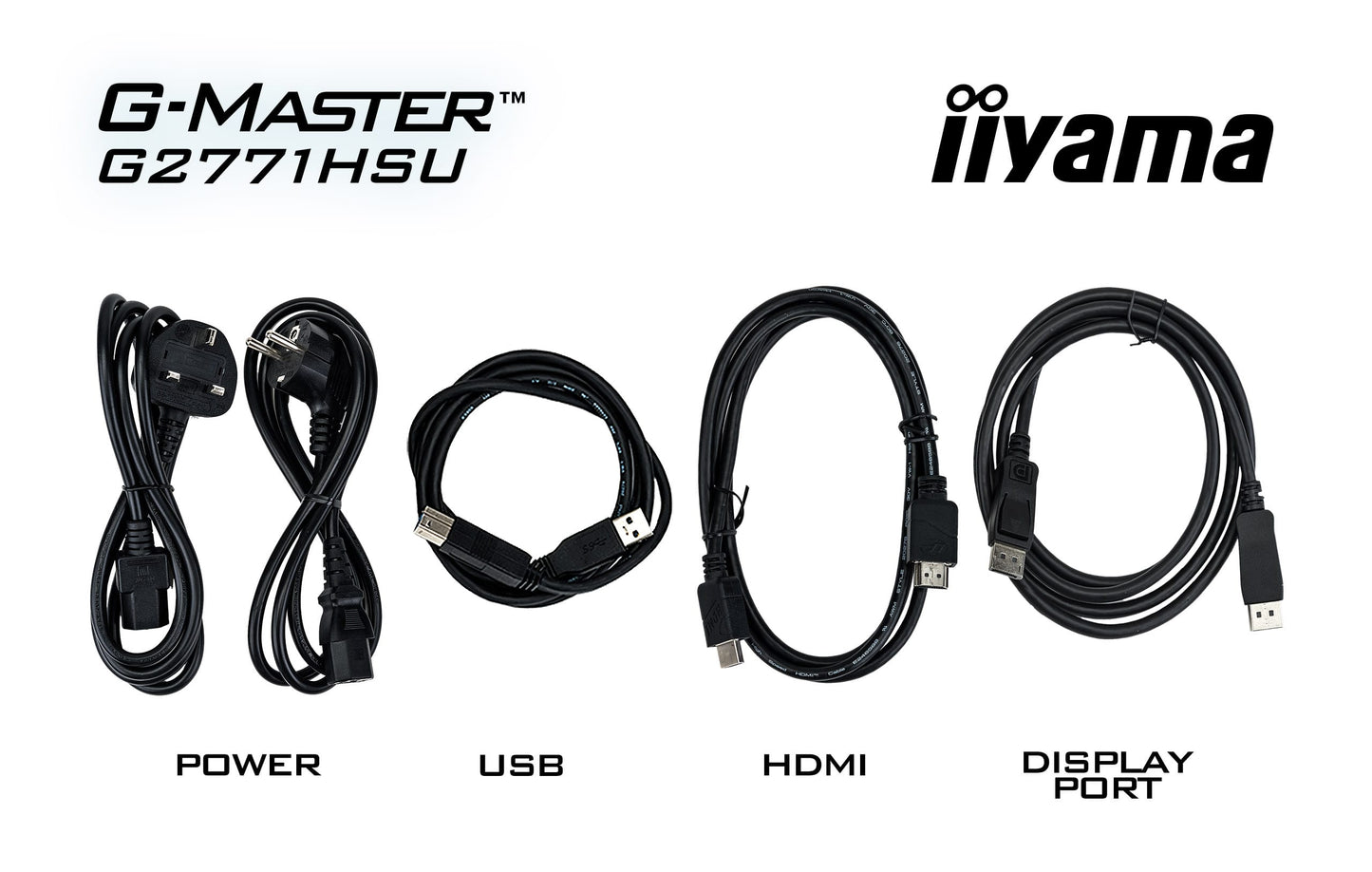 IIYAMA 27WIDE LCD, G-Master Red Eagle, 1920 x 1080, 240 Hz Fast IPS panel, LED Bl., USB-Hub (1xOut v3.2 + 1xUSB-C(5 Watt)), 350 cd/m², 1000