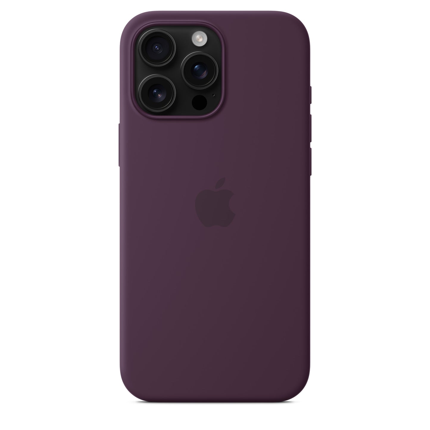 iPhone 16 Pro Max Silicone Case with MagSafe - Plum