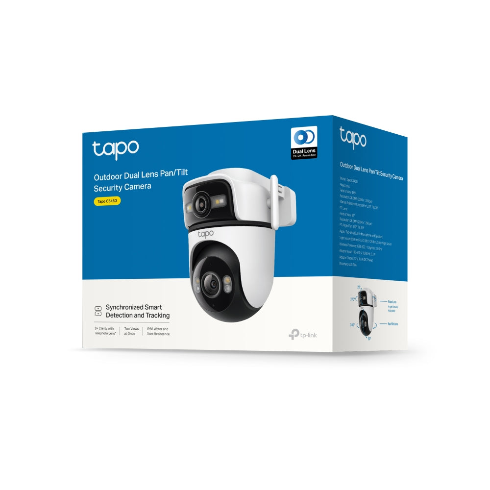 Tapo C545D Outdoor Dual Lens Pan/Tilt TAPO C545D