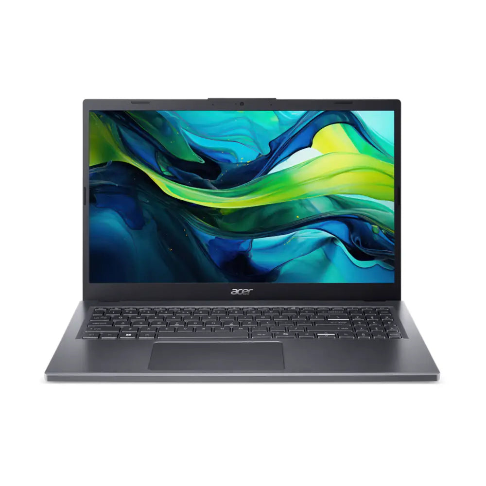 Acer Aspire 15, 15,6inch FDH IPS, Intel Core 7 150U, 16GB, 512GB PCIe NVMe SSD, Intel Iris Xe Graphics, W11 Home, Grijs