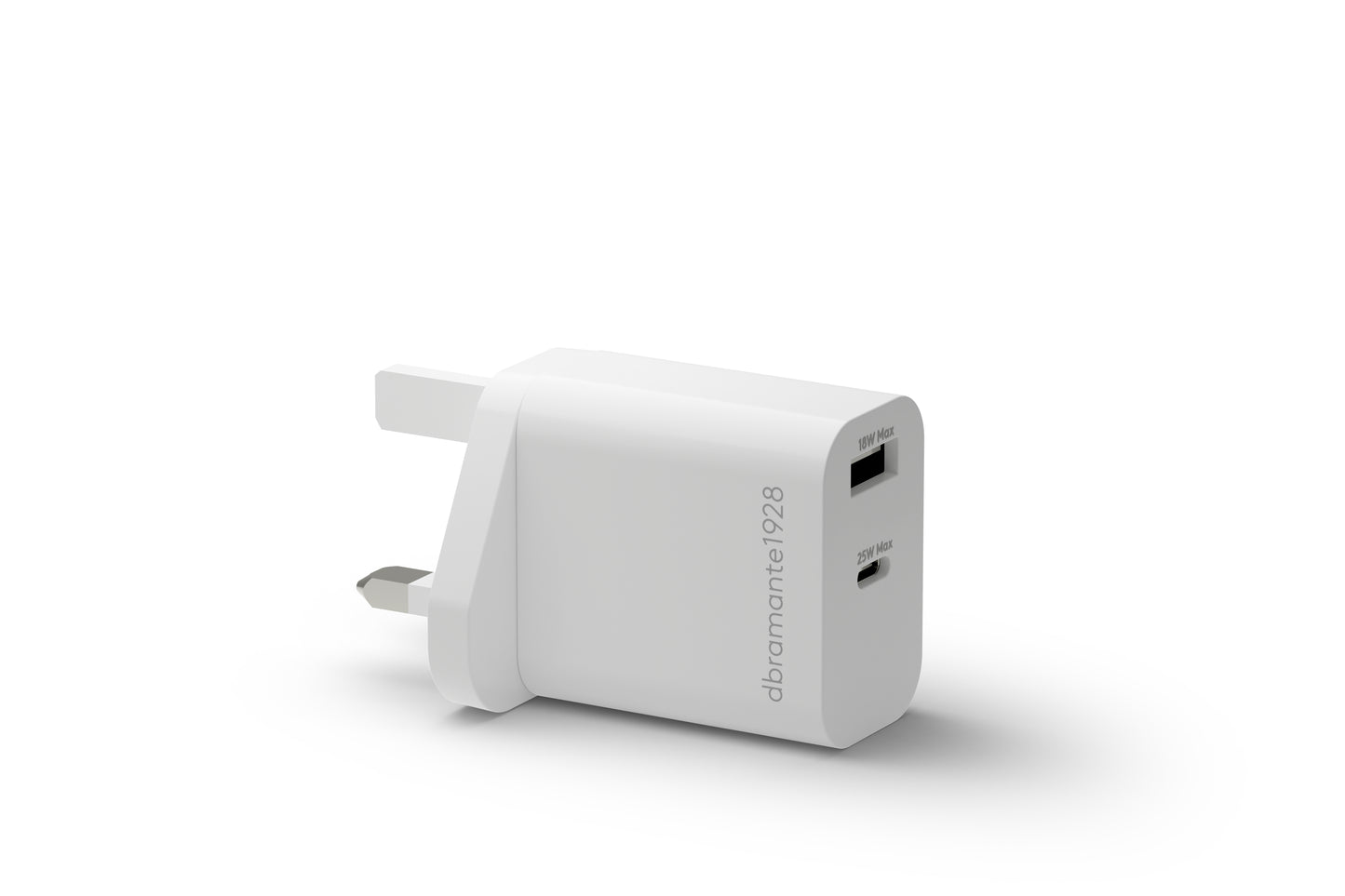 re-charge-UK Wall Chrg USBC25W+USBA18W-W