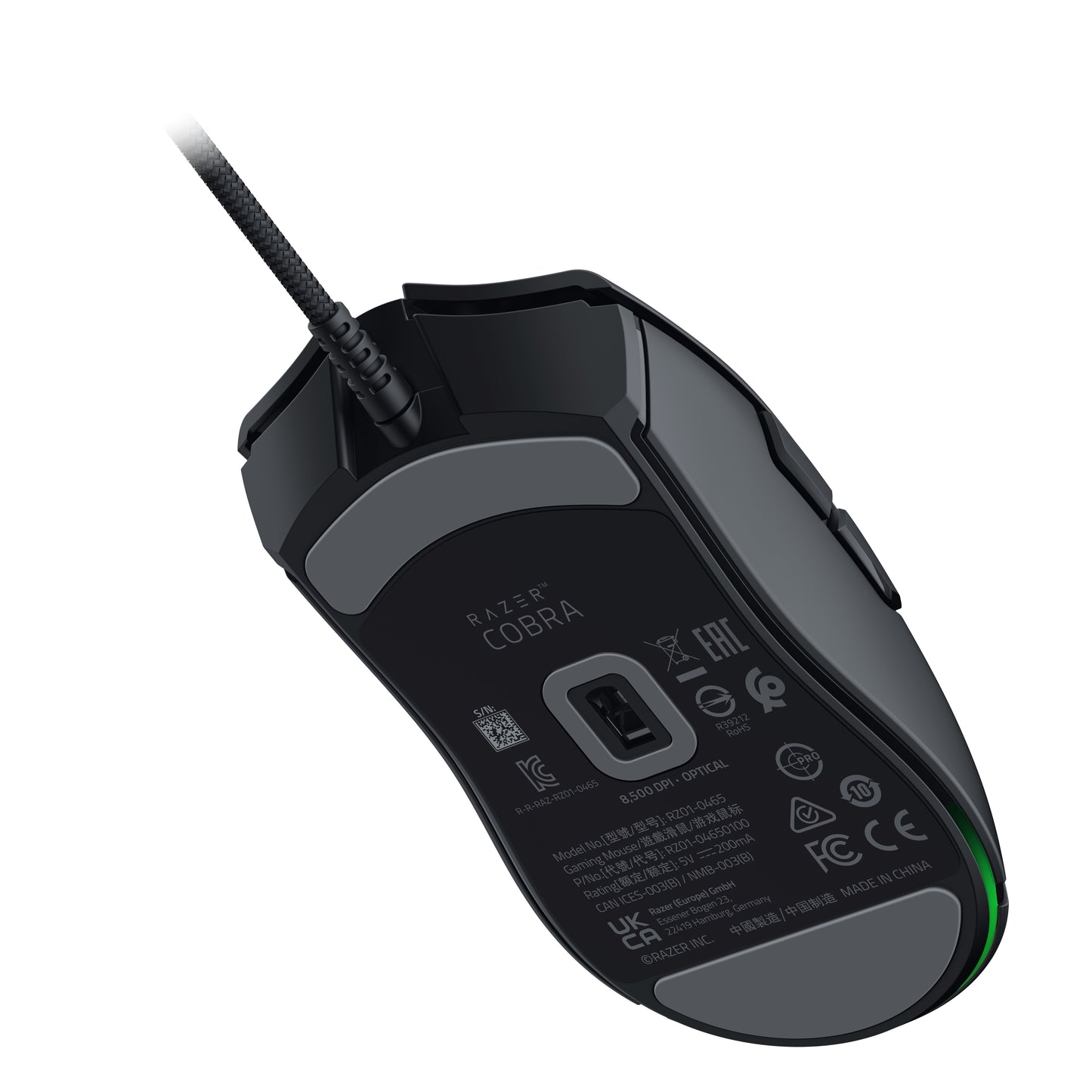 Razer Cobra - Lightweight Wired Gaming Mouse with Razer Chroma RGB