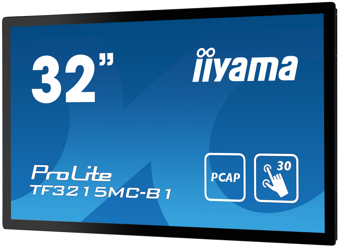 IIYAMA 32W LCD Projective Capacitive 30-Points Touch Full HD Bezel Free with Seal VA / Open Frame