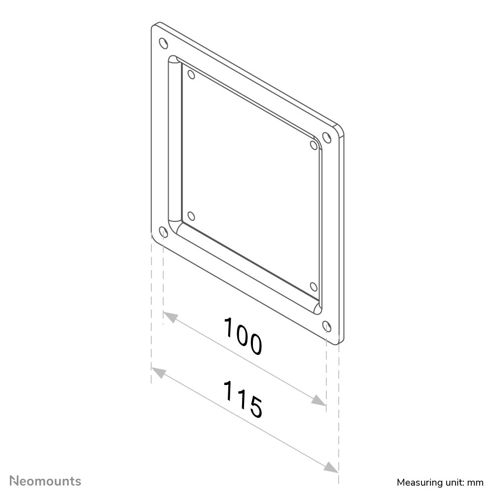 VESA Conversion Plate - VESA 75 to 100