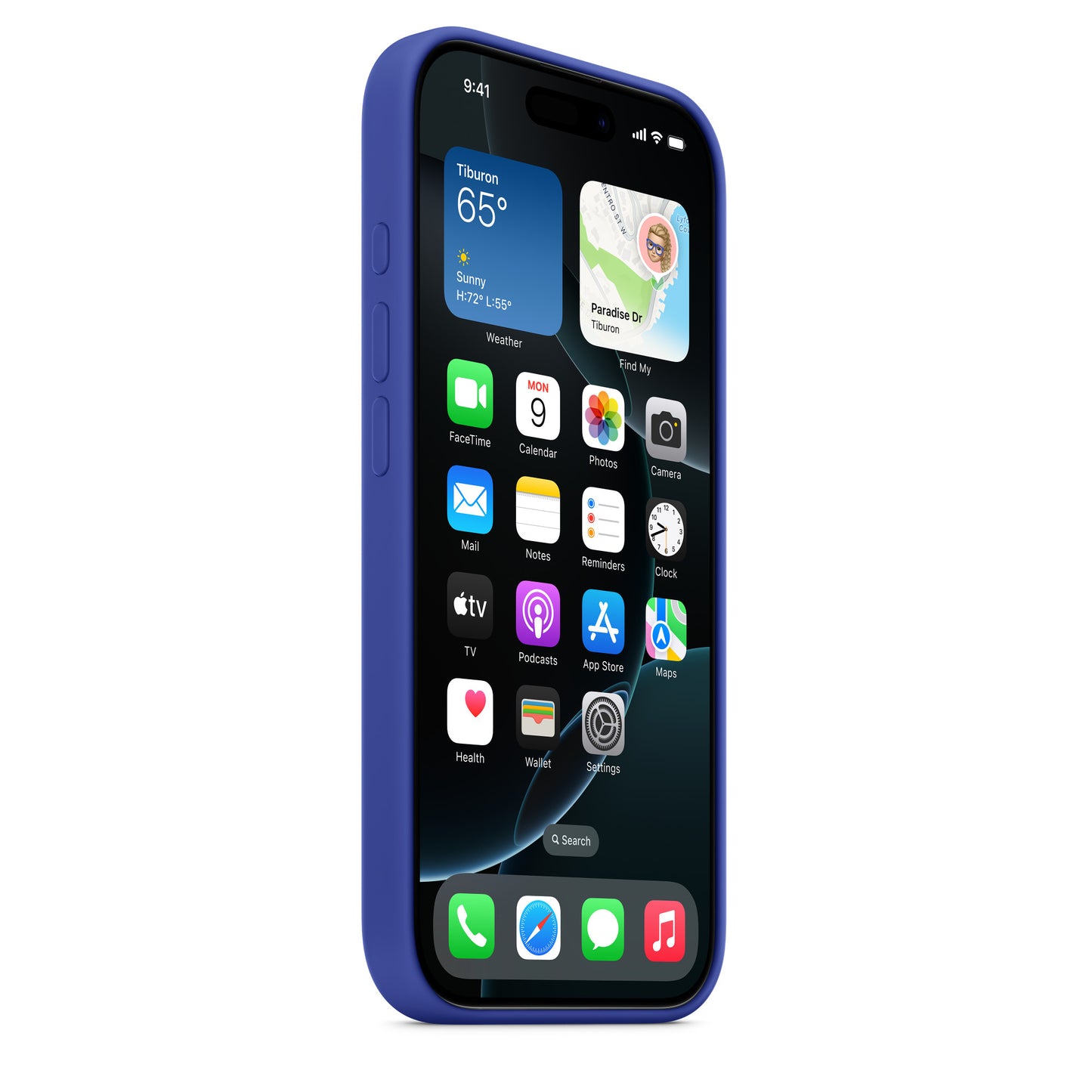 iPhone 16 Pro Silicone Case with MagSafe - Ultramarine