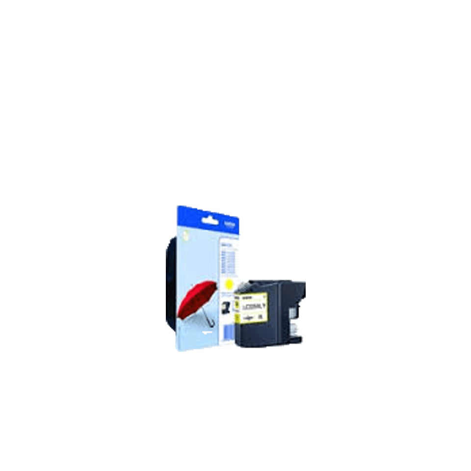 BROTHER LC-225XL inktcartridge geel high capacity 1-pack blister zonder alarm